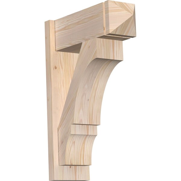Ekena Millwork Balboa Smooth Arts and Crafts Outlooker, Douglas Fir, 7 1/2"W x 20"D x 28"H OUT08X20X28BOA03SDF - main